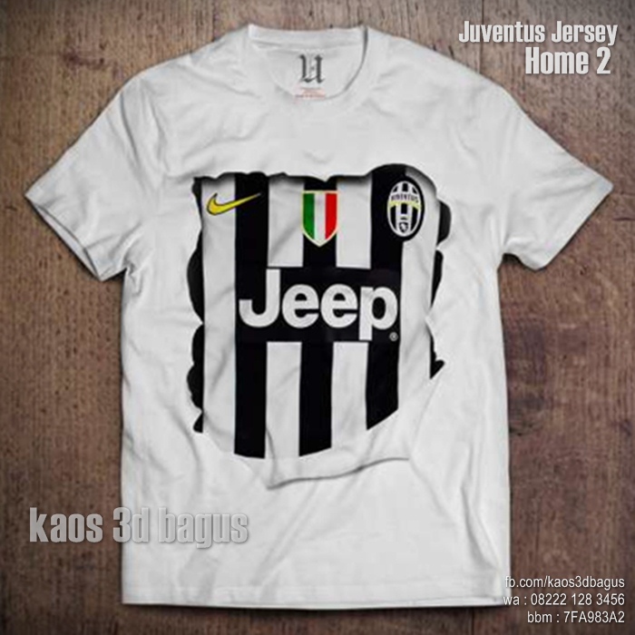  Kaos  JUVENTUS  Kaos  Juventus  Fans Indonesia Kaos  3D Bola 