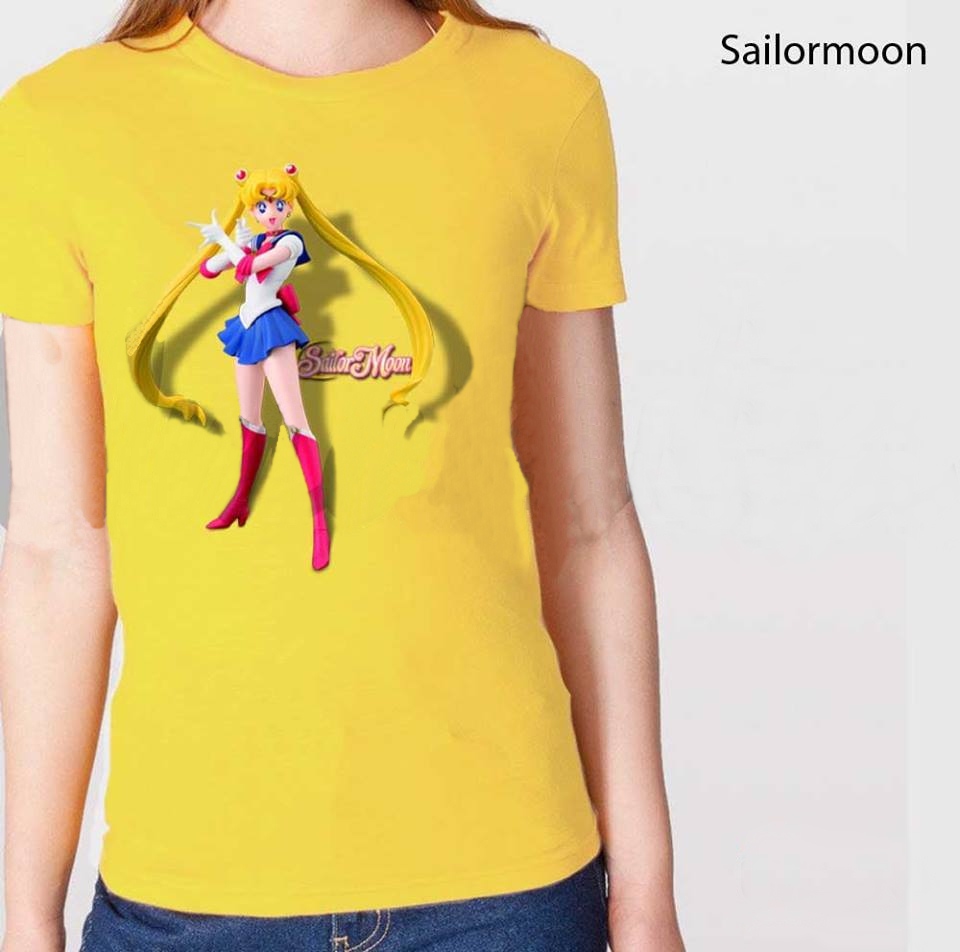 Sailor Moon Standing Yellow KAOS 3D BAGUS