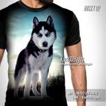 Kaos ANJING HUSKY - Siberian Husky 02 - Kaos DOG LOVERS Animal