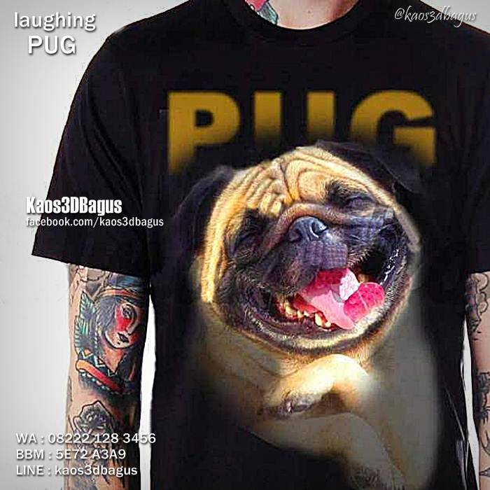 Kaos Gambar Anjing 3d Rottweiler Pug Golden Retriever Pitbull Bulldog Boxer Husky Herder Beagle Collie Kaos 3d Dog Lover