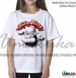 Kaos Hello Kitty On Cloud - Grosir Kaos Karakter Murah