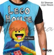 KAOS LEGO - Ed Sheeran Lego House - Grosir Kaos Karakter