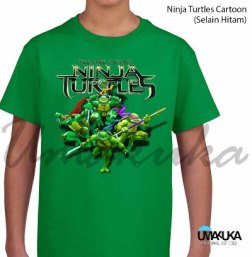 KAOS Ninja Turtles Cartoon - Grosir Kaos Karakter - Teenage Mutant Ninja Turtles