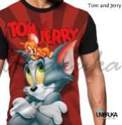 KAOS Tom And Jerry - Grosir Kaos Karakter MURAH
