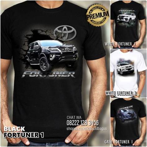 fortuner community indonesia, kaos mobil fortuner, all new toyota fortuner